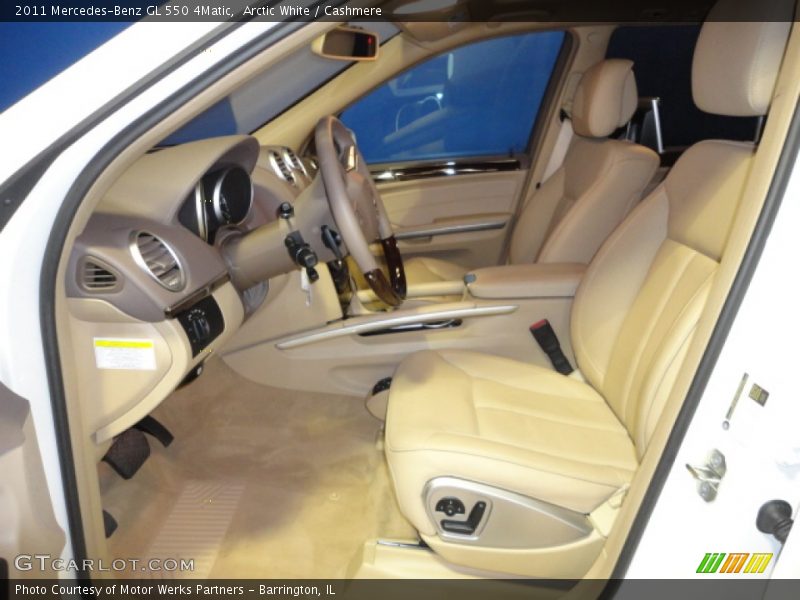 Arctic White / Cashmere 2011 Mercedes-Benz GL 550 4Matic