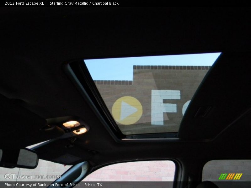 Sterling Gray Metallic / Charcoal Black 2012 Ford Escape XLT