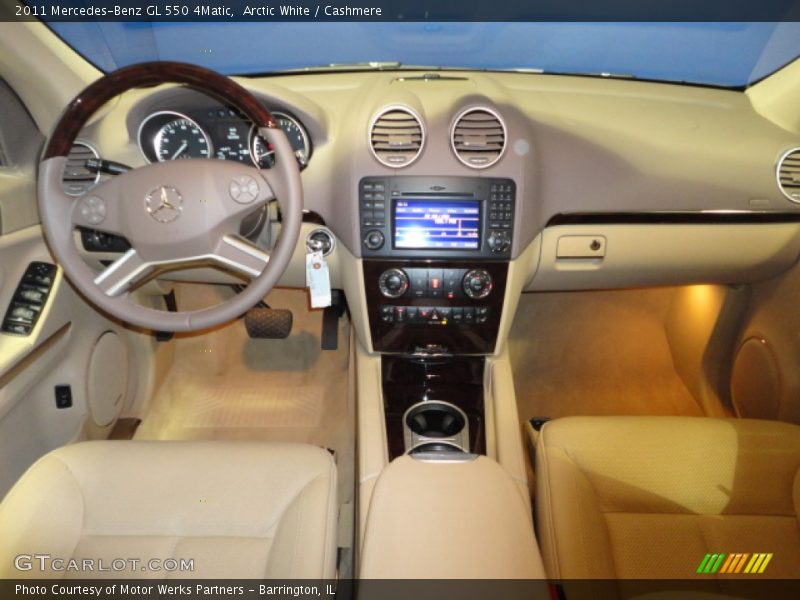 Arctic White / Cashmere 2011 Mercedes-Benz GL 550 4Matic