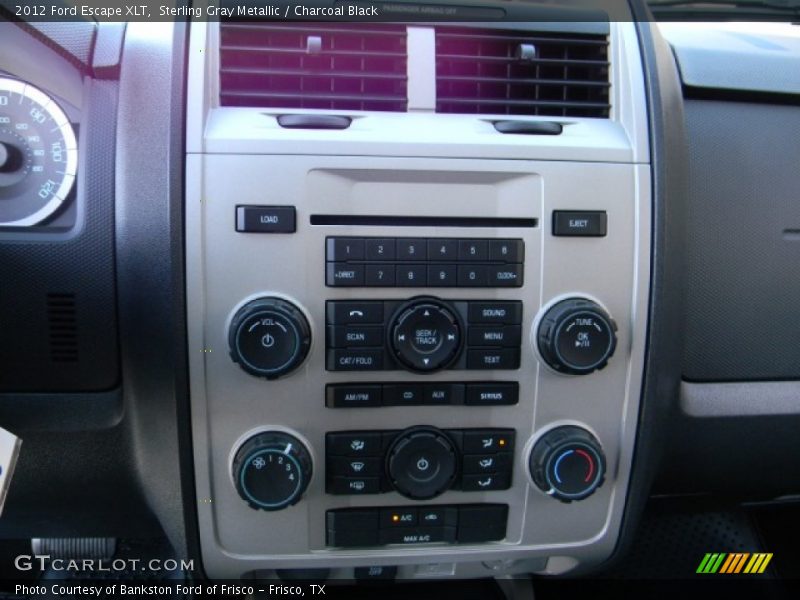 Sterling Gray Metallic / Charcoal Black 2012 Ford Escape XLT