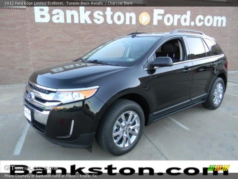 Tuxedo Black Metallic / Charcoal Black 2012 Ford Edge Limited EcoBoost