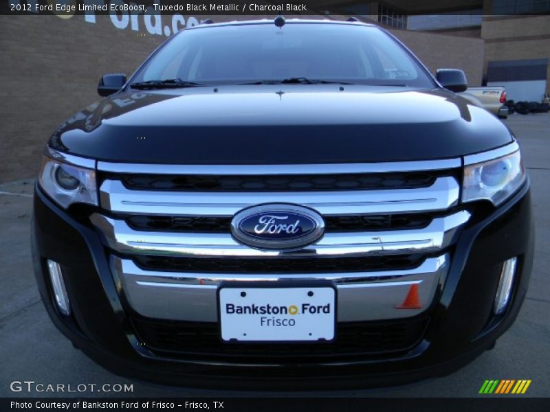 Tuxedo Black Metallic / Charcoal Black 2012 Ford Edge Limited EcoBoost