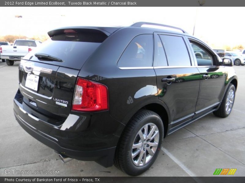 Tuxedo Black Metallic / Charcoal Black 2012 Ford Edge Limited EcoBoost
