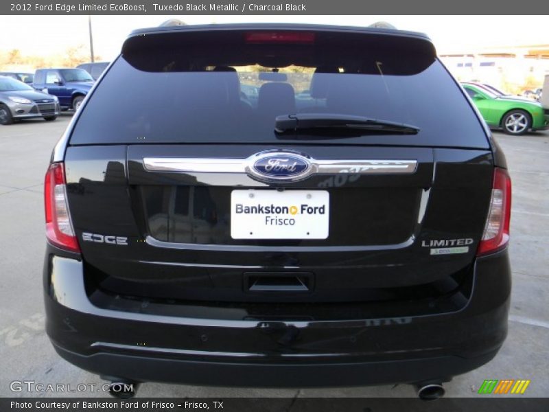 Tuxedo Black Metallic / Charcoal Black 2012 Ford Edge Limited EcoBoost