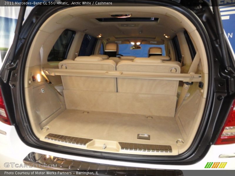 Arctic White / Cashmere 2011 Mercedes-Benz GL 550 4Matic