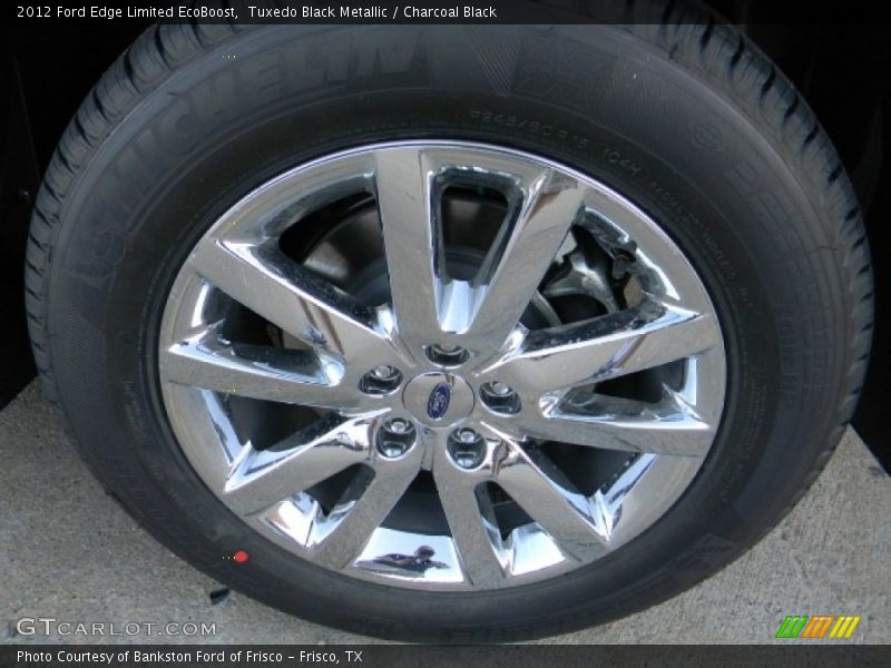 Tuxedo Black Metallic / Charcoal Black 2012 Ford Edge Limited EcoBoost