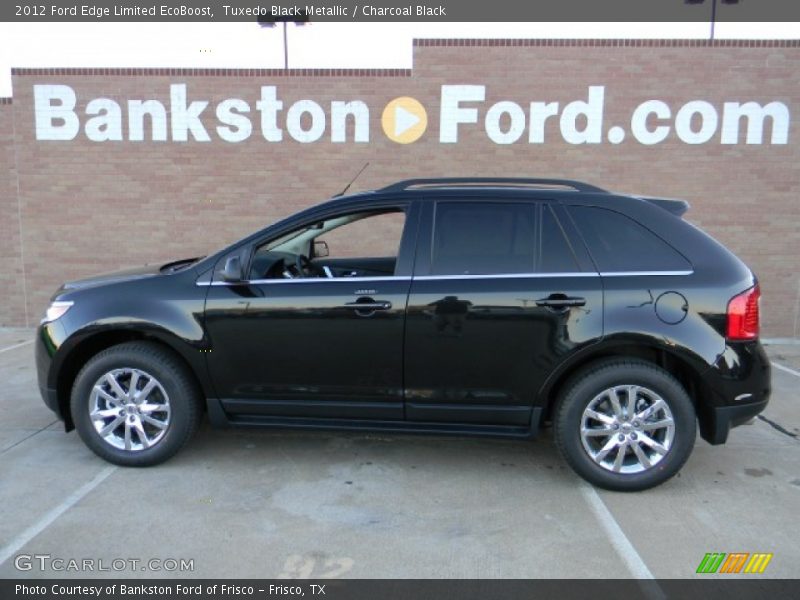 Tuxedo Black Metallic / Charcoal Black 2012 Ford Edge Limited EcoBoost