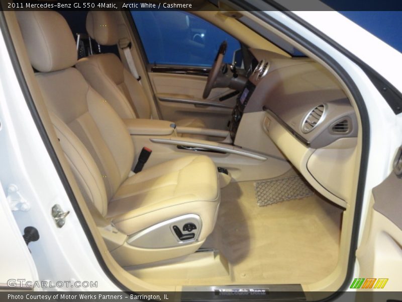 Arctic White / Cashmere 2011 Mercedes-Benz GL 550 4Matic