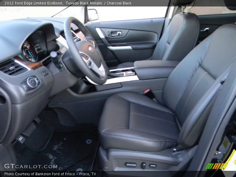 Tuxedo Black Metallic / Charcoal Black 2012 Ford Edge Limited EcoBoost