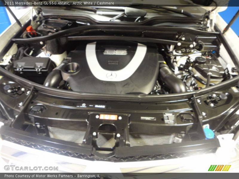 Arctic White / Cashmere 2011 Mercedes-Benz GL 550 4Matic