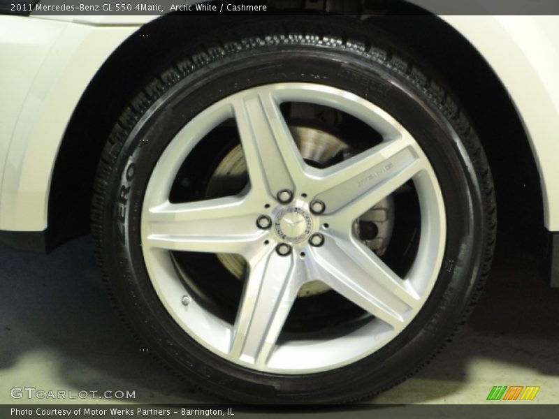 Arctic White / Cashmere 2011 Mercedes-Benz GL 550 4Matic