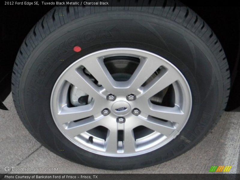 Tuxedo Black Metallic / Charcoal Black 2012 Ford Edge SE
