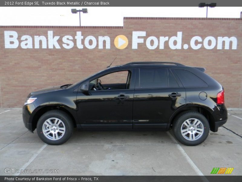 Tuxedo Black Metallic / Charcoal Black 2012 Ford Edge SE