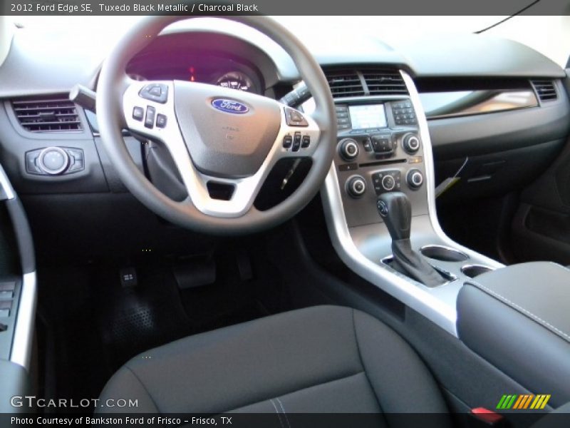 Tuxedo Black Metallic / Charcoal Black 2012 Ford Edge SE