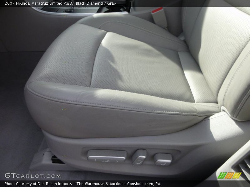 Black Diamond / Gray 2007 Hyundai Veracruz Limited AWD