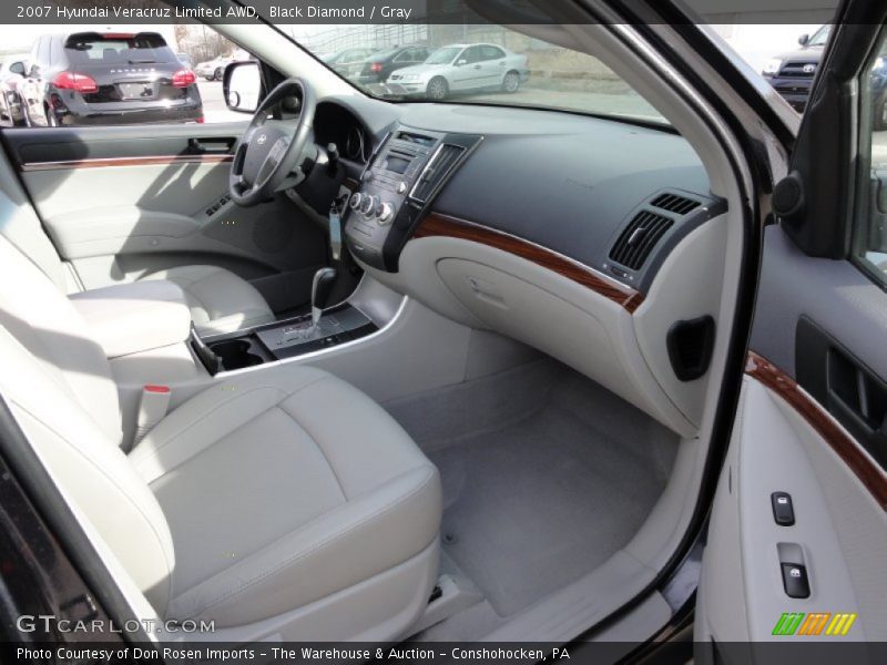 Black Diamond / Gray 2007 Hyundai Veracruz Limited AWD