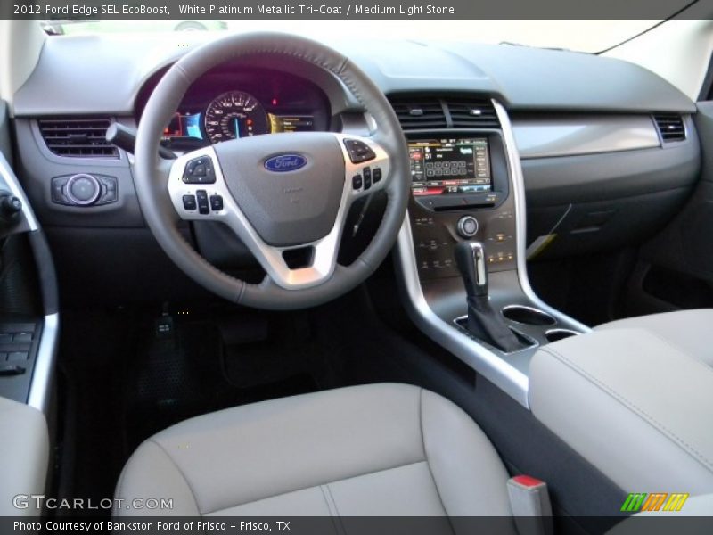 Medium Light Stone Interior - 2012 Edge SEL EcoBoost 