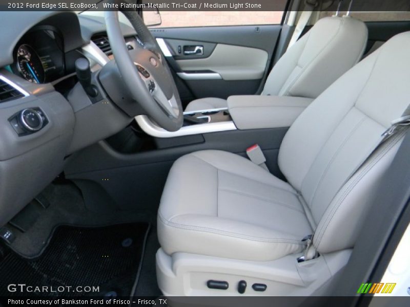  2012 Edge SEL EcoBoost Medium Light Stone Interior