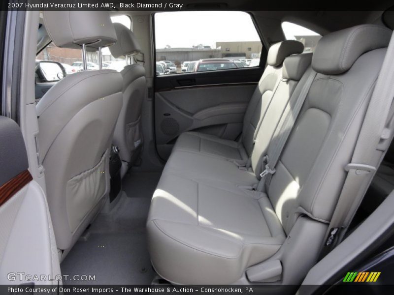 Black Diamond / Gray 2007 Hyundai Veracruz Limited AWD
