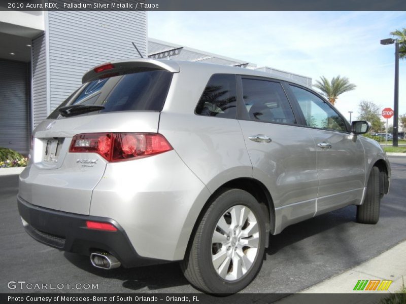  2010 RDX  Palladium Silver Metallic