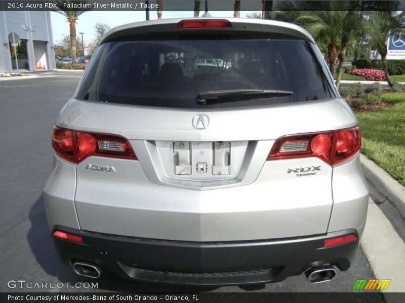 Palladium Silver Metallic / Taupe 2010 Acura RDX
