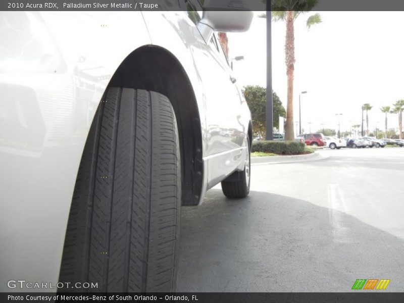 Palladium Silver Metallic / Taupe 2010 Acura RDX