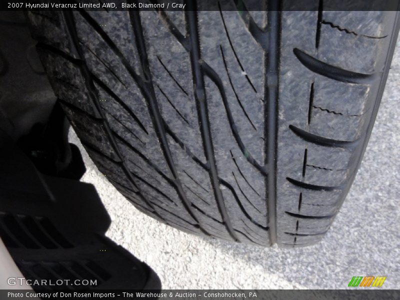 Black Diamond / Gray 2007 Hyundai Veracruz Limited AWD