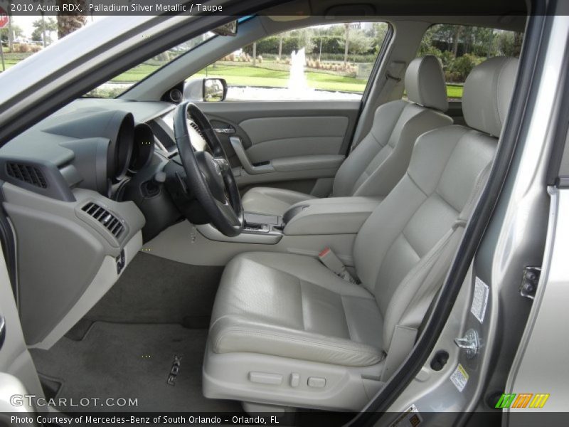  2010 RDX  Taupe Interior