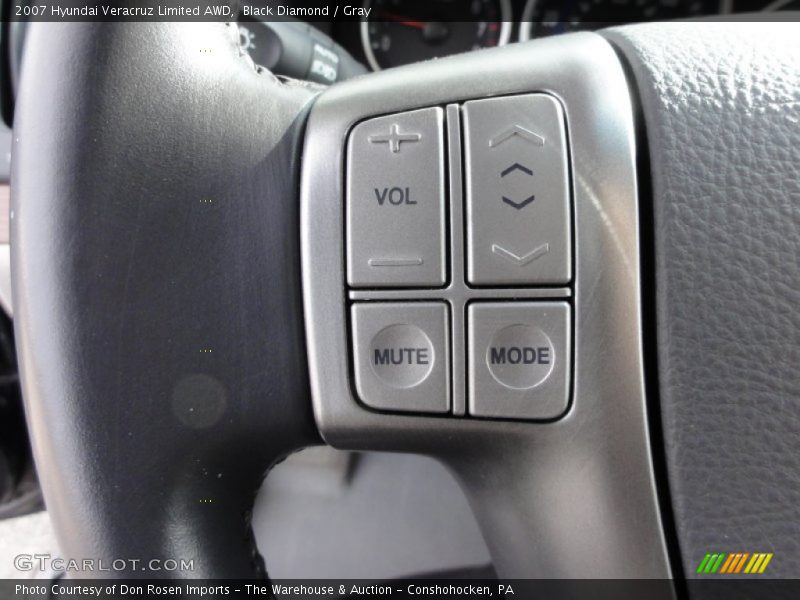 Black Diamond / Gray 2007 Hyundai Veracruz Limited AWD