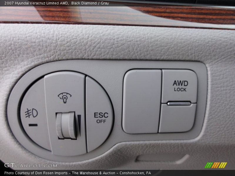 Black Diamond / Gray 2007 Hyundai Veracruz Limited AWD