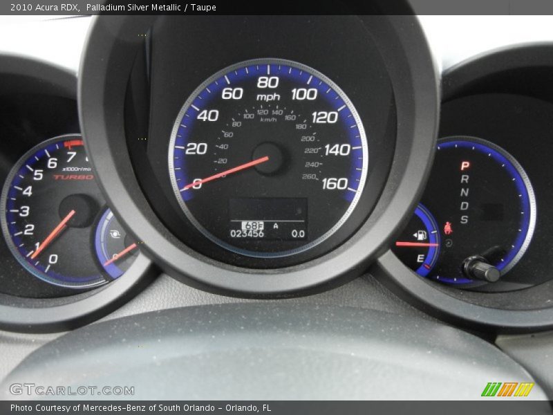  2010 RDX   Gauges