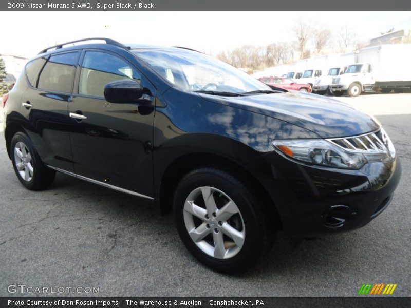 Super Black / Black 2009 Nissan Murano S AWD