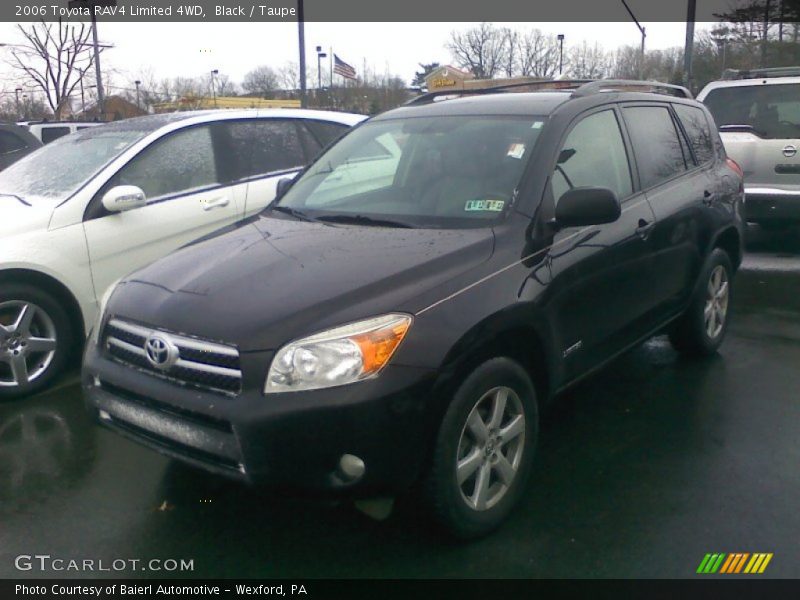 Black / Taupe 2006 Toyota RAV4 Limited 4WD