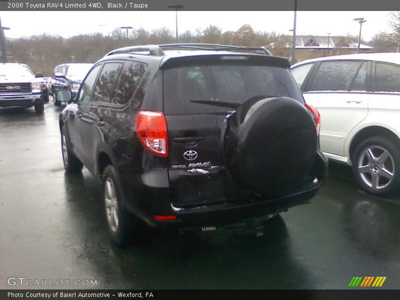 Black / Taupe 2006 Toyota RAV4 Limited 4WD