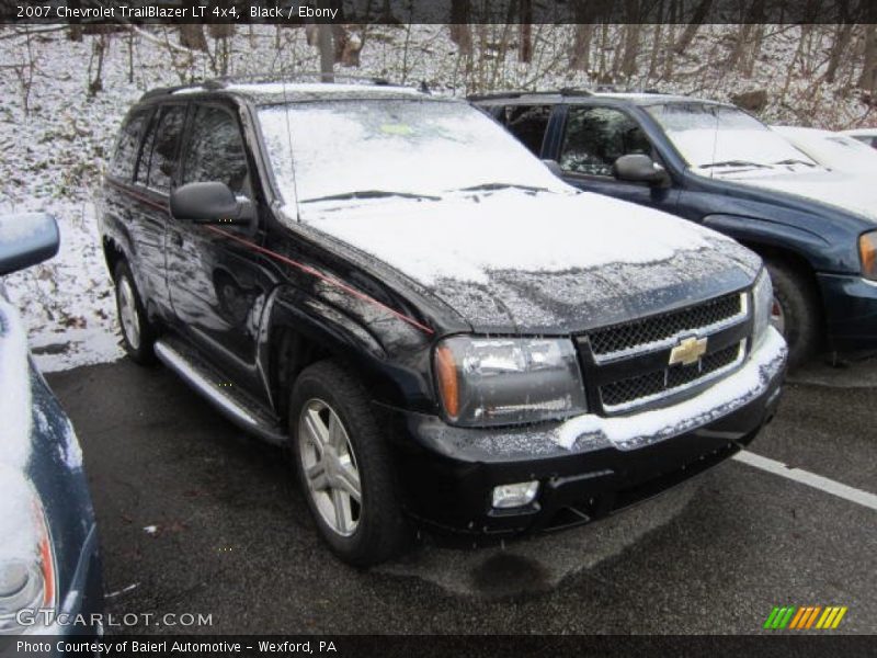 Black / Ebony 2007 Chevrolet TrailBlazer LT 4x4
