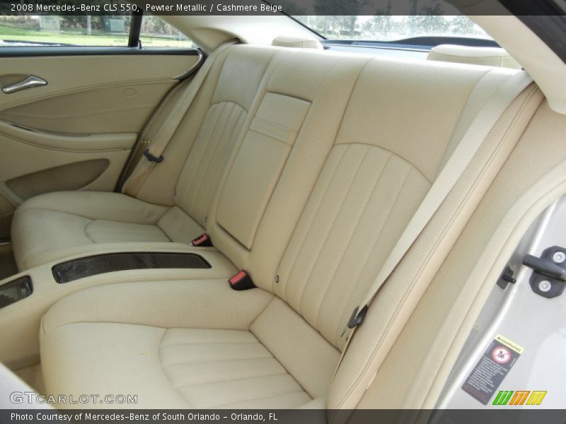 Pewter Metallic / Cashmere Beige 2008 Mercedes-Benz CLS 550