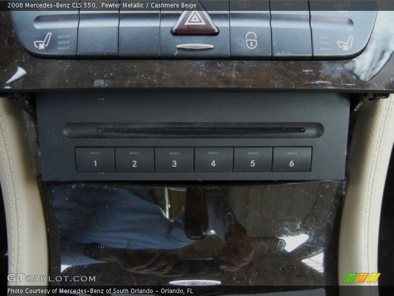 Pewter Metallic / Cashmere Beige 2008 Mercedes-Benz CLS 550