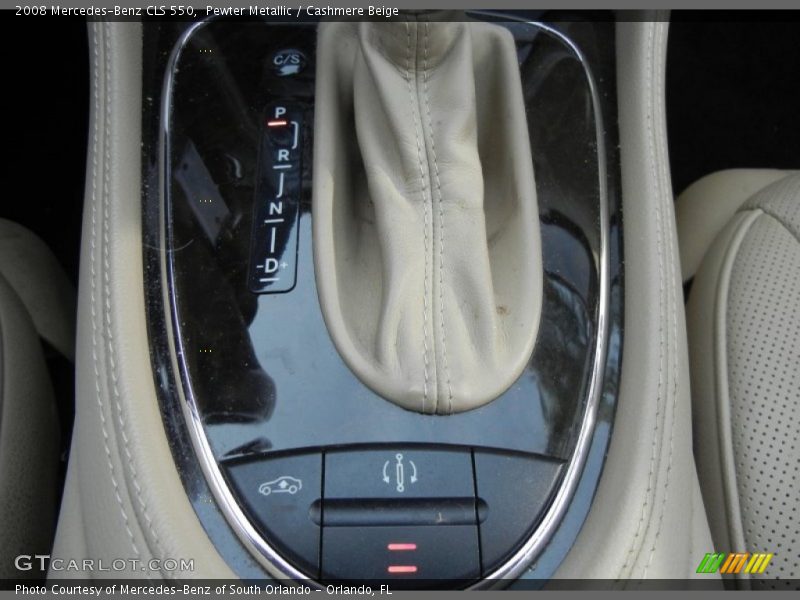 Pewter Metallic / Cashmere Beige 2008 Mercedes-Benz CLS 550