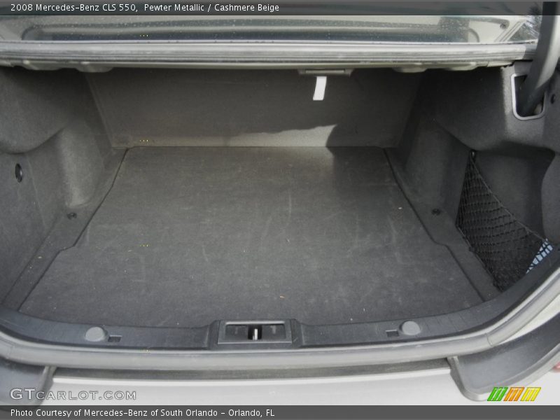Pewter Metallic / Cashmere Beige 2008 Mercedes-Benz CLS 550
