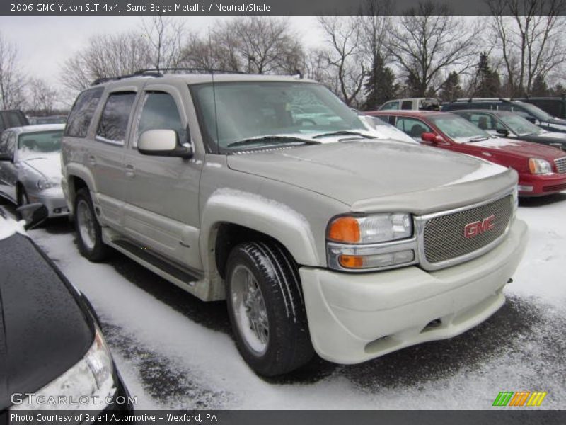 Sand Beige Metallic / Neutral/Shale 2006 GMC Yukon SLT 4x4