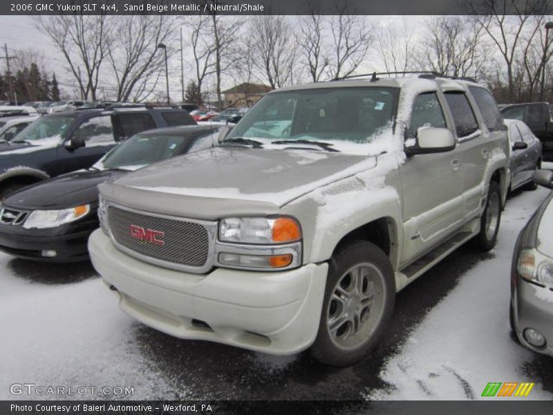 Sand Beige Metallic / Neutral/Shale 2006 GMC Yukon SLT 4x4