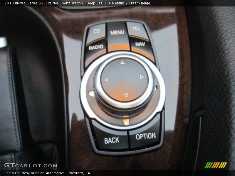 Controls of 2010 5 Series 535i xDrive Sports Wagon