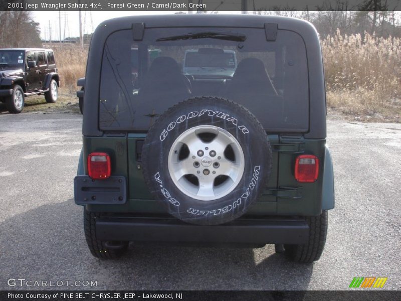 Forest Green / Camel/Dark Green 2001 Jeep Wrangler Sahara 4x4