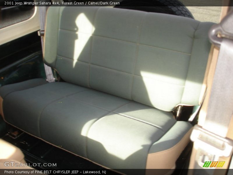 Forest Green / Camel/Dark Green 2001 Jeep Wrangler Sahara 4x4