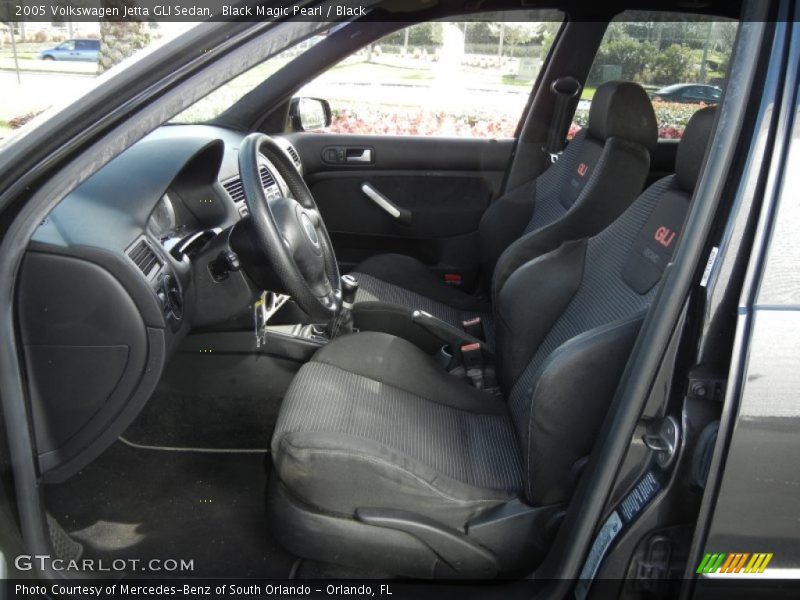  2005 Jetta GLI Sedan Black Interior