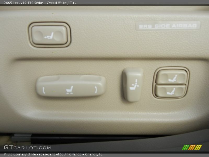 Controls of 2005 LS 430 Sedan