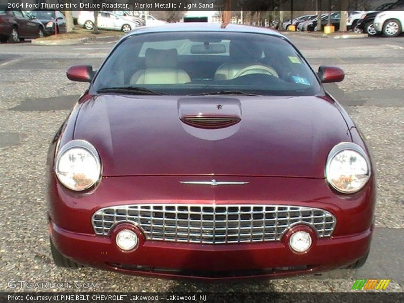  2004 Thunderbird Deluxe Roadster Merlot Metallic