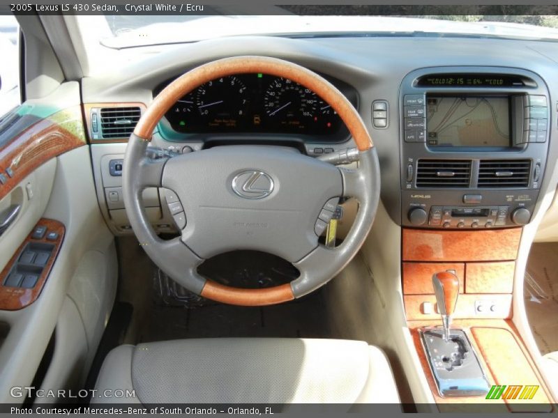 Dashboard of 2005 LS 430 Sedan