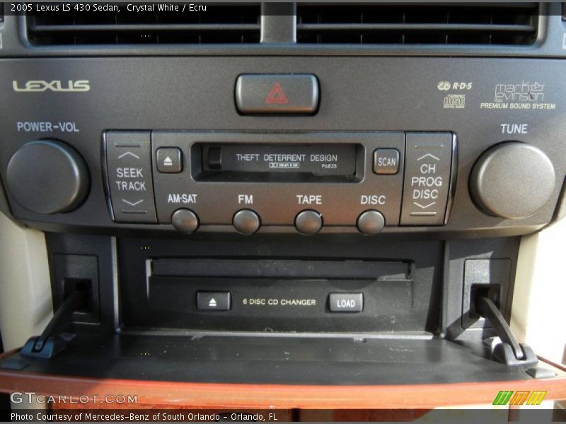 Controls of 2005 LS 430 Sedan
