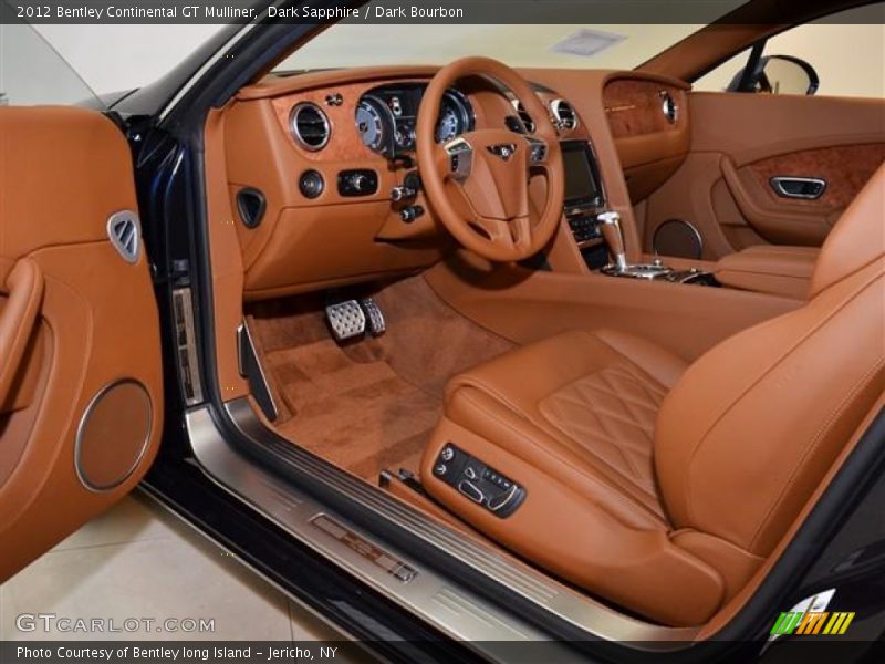  2012 Continental GT Mulliner Dark Bourbon Interior